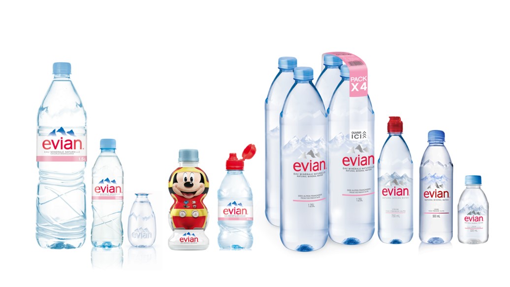 Evian Mineral Water Danone 1059